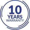 10-YEARS GUARANTEE ON ALL TAP ELEMENTS