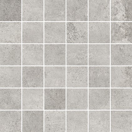 DIVERSO LIGHT GREY MOSAIC MATT RECT 29,8X29,8