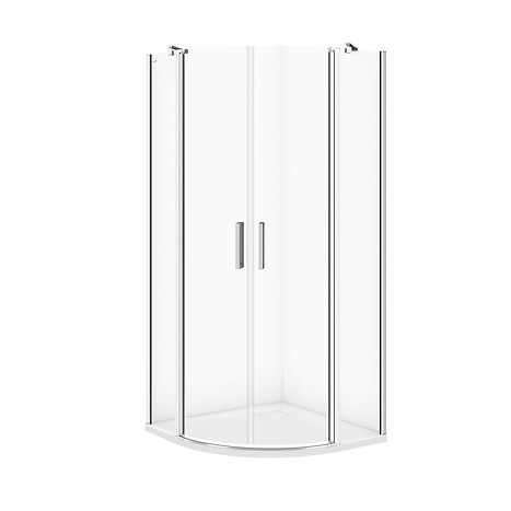 MODUO halfround shower enclosure 90 x 90 x 195