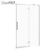 CREA shower enclosure door with hinges, right 120 x 200
