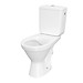 CERSANIA II WC compact 698 SimpleOn 010 with duroplast toilet seat