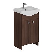 Washbasin Cabinet Sati CERSANIA 60 Brown For Self-Assembly