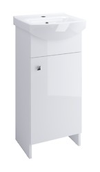 Washbasin Cabinet Sati CERSANIA 40 White For Self-Assembly