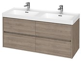 CREA 120 washbasin cabinet oak