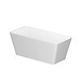 CREA 162x72 rectangular freestanding bathtub