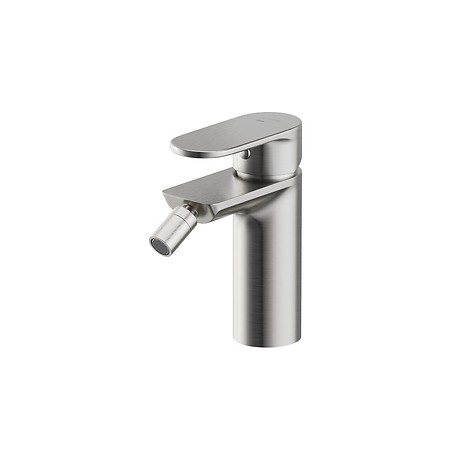 CREA deck-mounted bidet faucet nickel