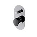 INVERTO by Cersanit concealed bath-shower faucet chrome with box, 2 DESIGN IN 1 ...