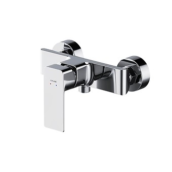 SUARO wall mounted shower faucet chrome