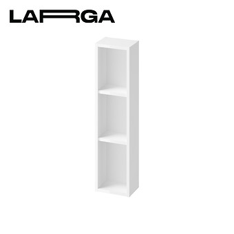 Module open wall hung upper cabinet LARGA 20 - white