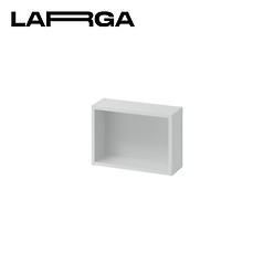 Module single open cabinet LARGA 40 - grey