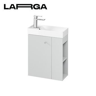 Washbasin Cabinet Toilette LARGA 50x22 - grey Dsm