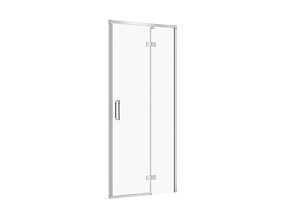 Shower Enclosure Door With Hinges Larga Chrome 90x195, Right