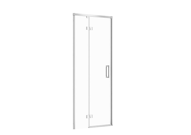 Shower Enclosure Door With Hinges Larga Chrome 80x195, Left