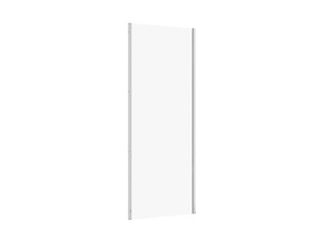 Shower Enclosure Wall LARGA Chrome 80x195 Transparent Glass
