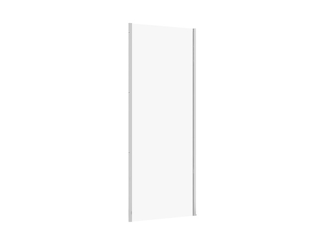 Shower Enclosure Wall LARGA Chrome 80x195 Transparent Glass