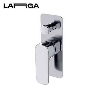 LARGA concealed bathshower faucet chrome with box