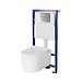 SET B648 TECH LINE OPTI, INVERTO wall hung bowl StreamOn, duroplast toilet seat, ...