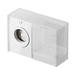 CITY by Cersanit 65 open cabinet for washing machine white DSM