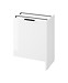 CITY by Cersanit 65 cabinet for washing machine with door white DSM