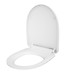 CERSANIA SLIM WRAP duroplast, antibacterial, soft close and easy-off toilet seat