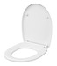 CERSANIA duroplast, antibacterial, soft close, easy-off toilet seat