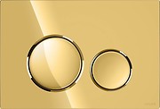 LUNA by Cersanit flush button gold gloss