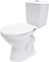 PRESIDENT 010 WC compact set with duroplast, antibacterial toilet seat