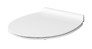 UNIVERSAL slim duroplast, soft-close and easy-off toilet seat