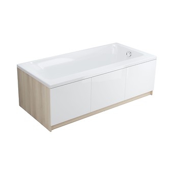 SMART 170x80 bathtub asymmetric left side
