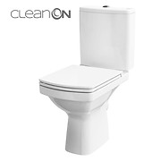 CERSANIA II WC compact 700 SimpleOn 010 with duroplast SLIM WRAP toilet  seat (K11-2342), where to buy - Cersanit