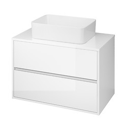 CREA 80 cabinet with countertop white