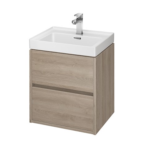 CREA 50 washbasin cabinet oak