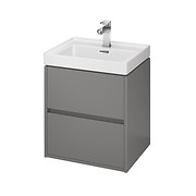 CREA 50 washbasin cabinet grey matt