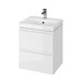 MODUO 50 washbasin cabinet white