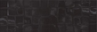 Black glossy structure cubes 20 x 60