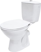 WC compact PRESIDENT P010, rezervor 3/6 L, capac WC duroplast, antibacterian