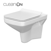 WC suspendat COMO New CleanOn, fara capac