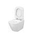 Set B220 Vas wc suspendat CITY CleanOn RECTANGULAR fixare ascunsa, capac ...