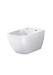 Set B245 Vas wc suspendat VIRGO CleanOn fixare ascunsa, capac duroplast SLIM, ...