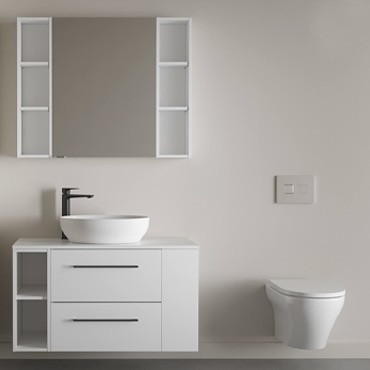 LARGA — модульна колекція меблів для ванної кімнати
