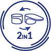 2 ДИЗАЙНИ В 1 - ДВІ РУЧКИ ДЛЯ ОДНОГО ЗМІШУВАЧА