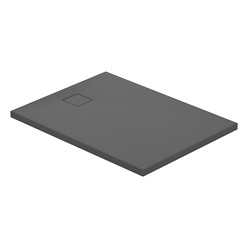 СЕТ C254 душовий піддон прямокутний TAKO SLIM 120х90х4,5 сірий матовий + сифон