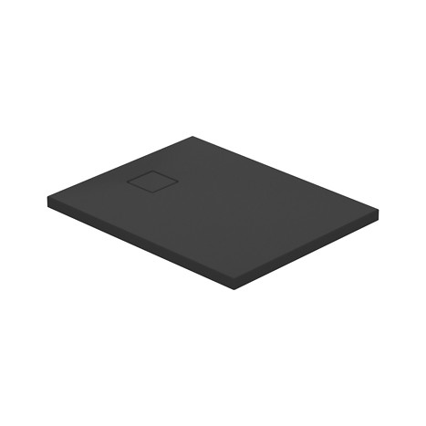 СЕТ C259 душовий піддон прямокутний TAKO SLIM 100х80х4,5 чорний матовий + сифон