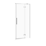 Двері душової кабіни CREA 90х200 розпашні правосторонні, прозоре скло