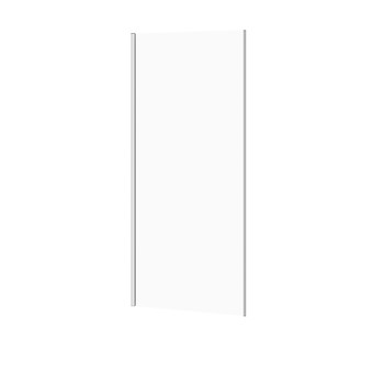 Душова стінка до розпашних дверей CREA 90x200 прозоре скло