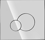 Кнопка змиву BASE CIRCLE глянцевий хром