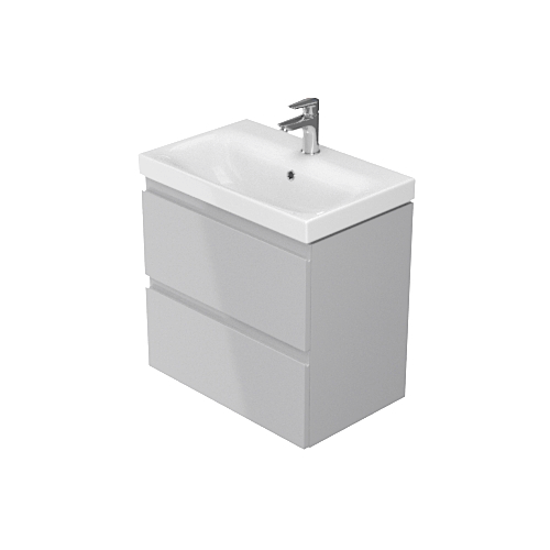 MODUO SLIM 60 washbasin cabinet grey