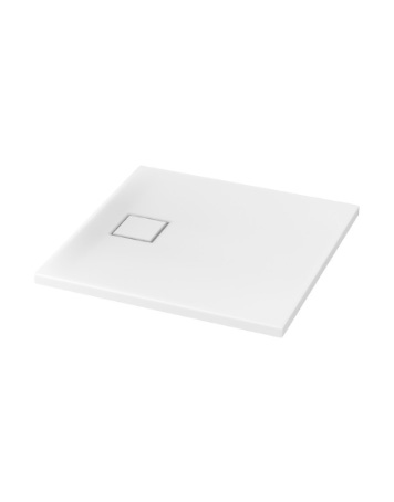 TAKO SLIM shower tray square 80 x 80 x 4 with siphon
