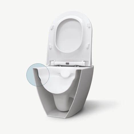 Senzano Premium - Tapa WC Universal (Blanco, Forma D, Duroplástico